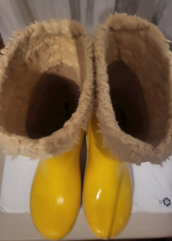 IGOR Sarı Kauçuk  Çocuk Yağmur Çizmesi - Görsel 2