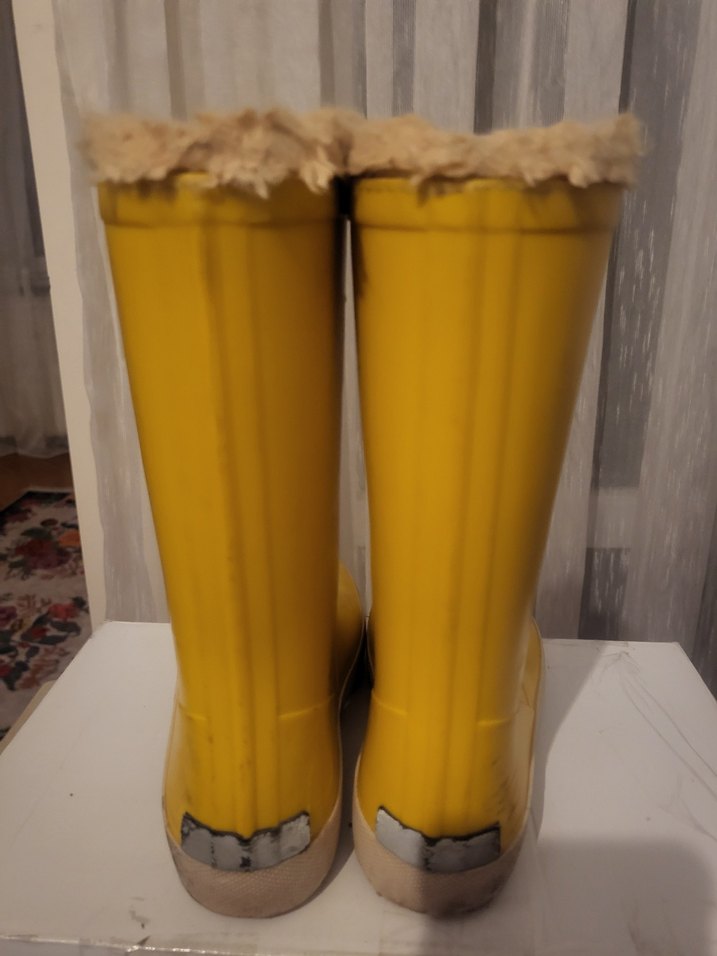 IGOR Sarı Kauçuk  Çocuk Yağmur Çizmesi - Görsel 4
