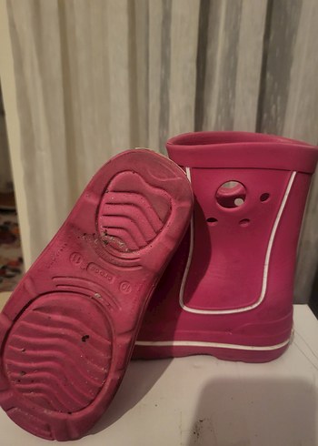 CROCS YAĞMUR ÇİZMESİ Kız Çocuk Pembe Kauçuk ÇİZME - Görsel 6