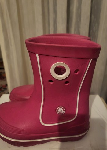 CROCS YAĞMUR ÇİZMESİ Kız Çocuk Pembe Kauçuk ÇİZME - Görsel 4