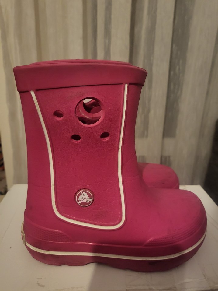CROCS YAĞMUR ÇİZMESİ Kız Çocuk Pembe Kauçuk ÇİZME - Görsel 2