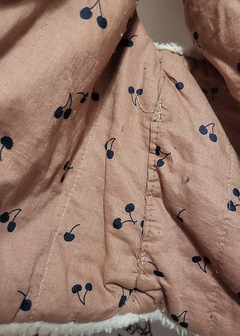 ZARA MARKA Kürklü Kapüşonlu Kız Çocuk Yelek - Görsel 3