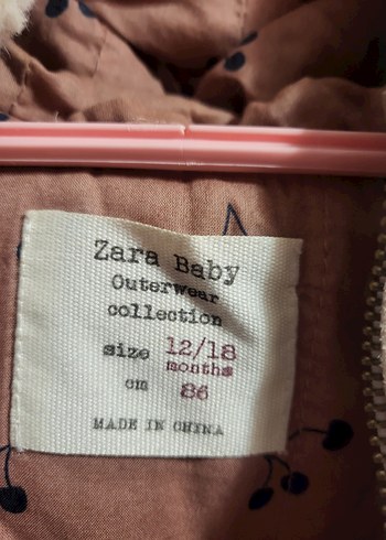 ZARA MARKA Kürklü Kapüşonlu Kız Çocuk Yelek - Görsel 2