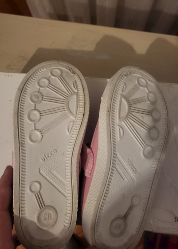 Pembe Fiyonklu Kız Çocuk Babet Ayakkabı - Görsel 7