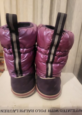 CROCS MARKA Kız Çocuk Mor Kauçuk Tokalı Bot - Görsel 3