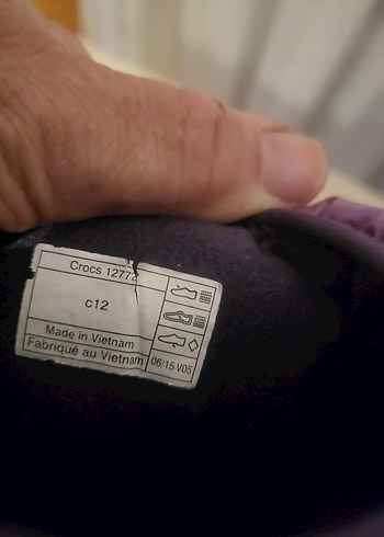 CROCS MARKA Kız Çocuk Mor Kauçuk Tokalı Bot - Görsel 5