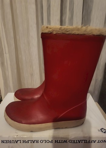 IGOR MARKA Kız Çocuk Kırmızı Lastik Çizme - Görsel 2