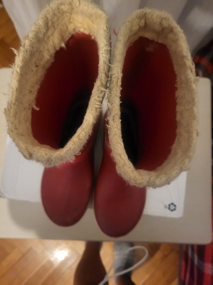 IGOR MARKA Kız Çocuk Kırmızı Lastik Çizme - Görsel 4