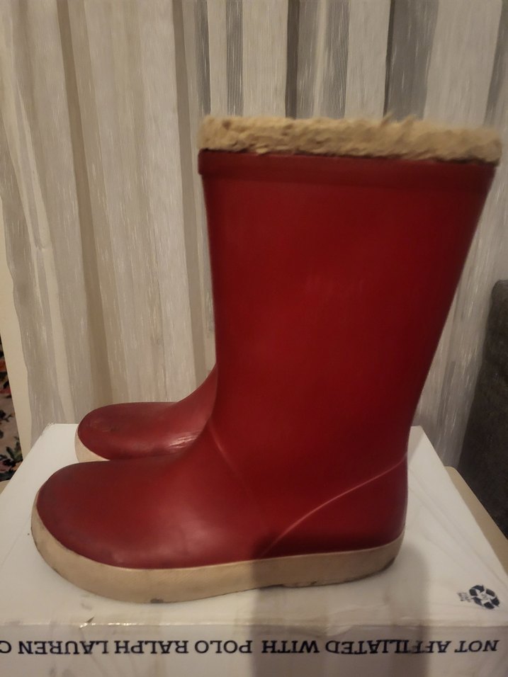 IGOR MARKA Kız Çocuk Kırmızı Lastik Çizme - Görsel 2