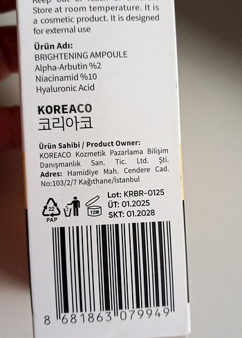 Koreaco Aydınlatıcı Anti-Aging Serum - Görsel 3