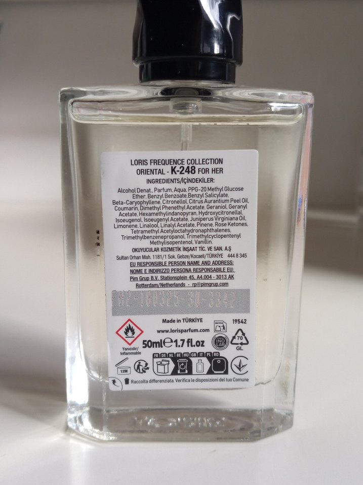 Loris Frequence Kadın Parfümü Eau de Parfum k 248 - Görsel 2