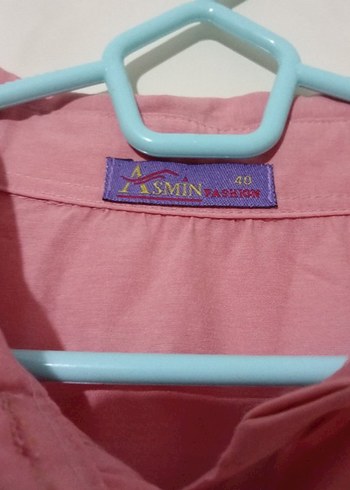 Pembe Nakışlı Pamuklu Tunik - Görsel 3