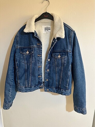 Zara İçi Kürklü Kot Ceket
