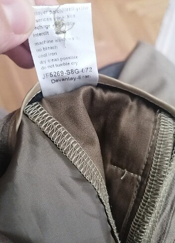 44 Beden haki Renk Lacoste etek