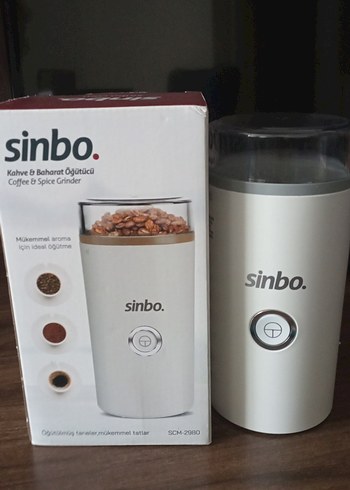 Sinbo SCM-2980 Beyaz Kahve ve Baharat Öğütücü