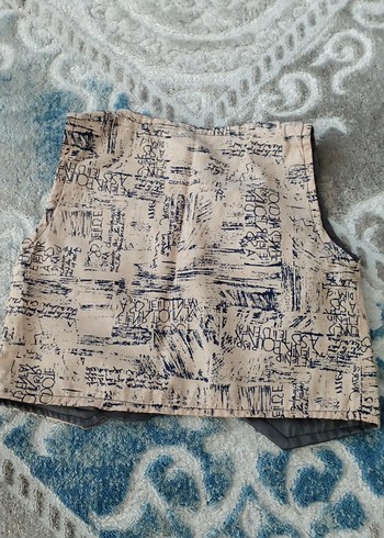 Düğmeli Baskılı Erkek Çocuk Yelek - Görsel 2