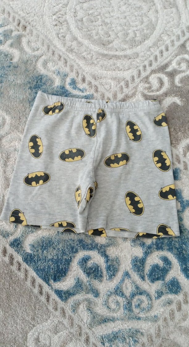 Düğmeli Gri Erkek Çocuk Şortu - Görsel 2