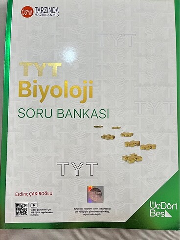 Üç dört beş TYT biyoloji soru bankası