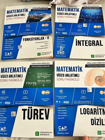 Çap yayınları ayt matematik fasiküller