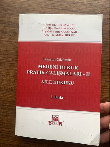  Beden Renk Medeni Hukuk Seti Yetkin Kitapevi