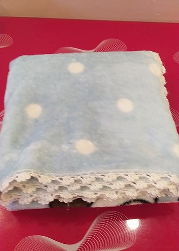 Mavi Baskılı Çocuk Battaniyesi - Görsel 4