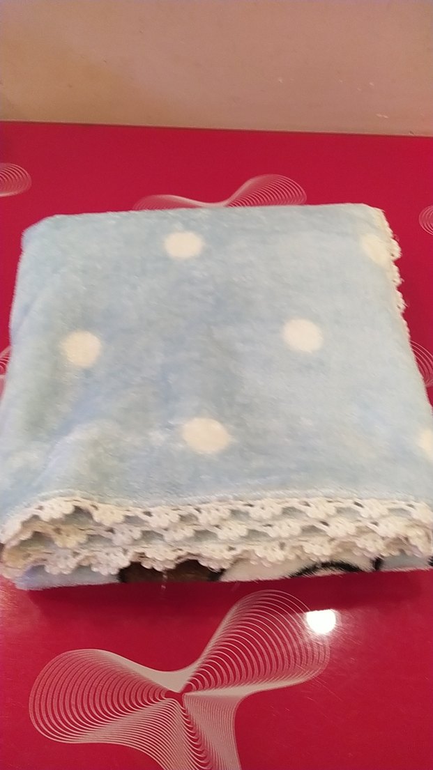 Mavi Baskılı Çocuk Battaniyesi - Görsel 4