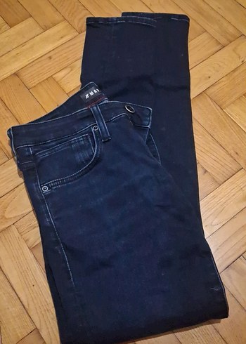 Erkek Lacivert Regular Fit Kot Pantolon - Görsel 5