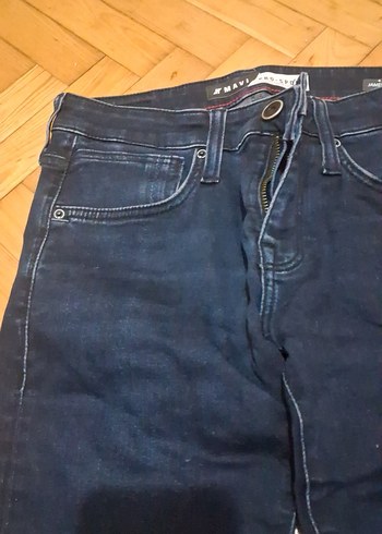 Erkek Lacivert Regular Fit Kot Pantolon - Görsel 2