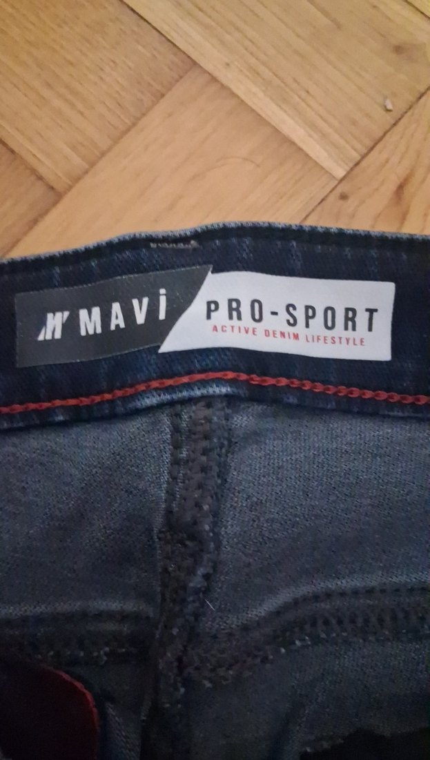 Erkek Lacivert Regular Fit Kot Pantolon - Görsel 3