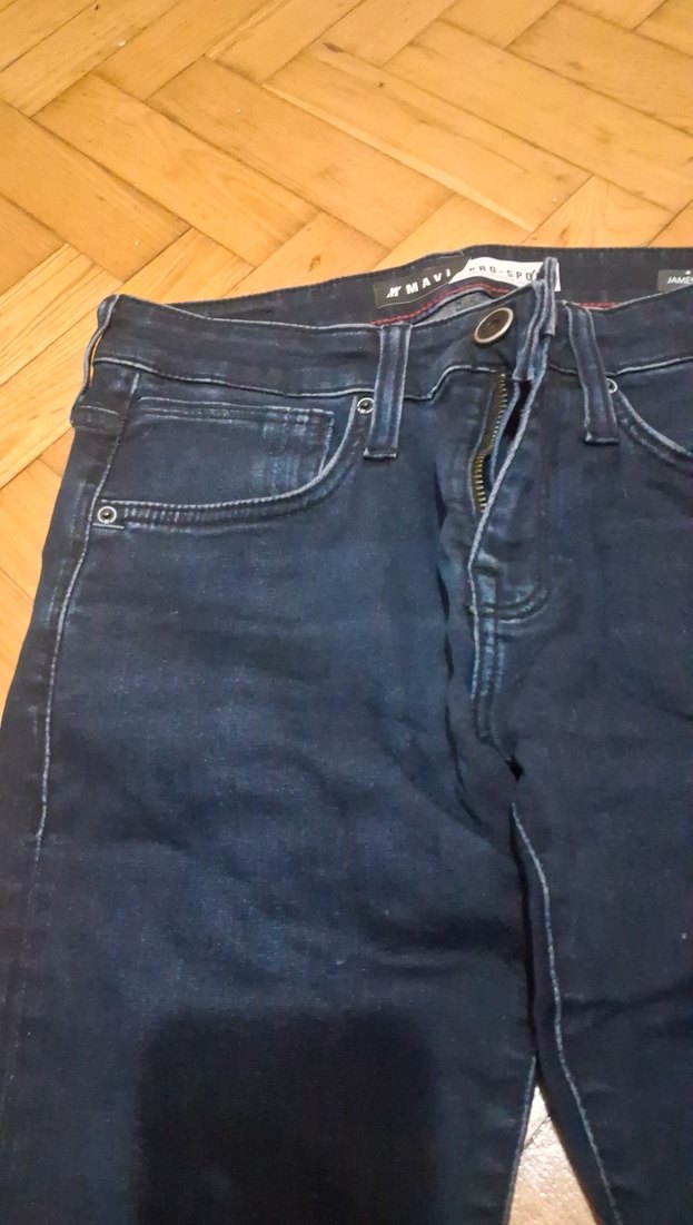 Erkek Lacivert Regular Fit Kot Pantolon - Görsel 2