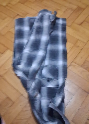 Gri Erkek uzunKollu Gömlek - Görsel 4