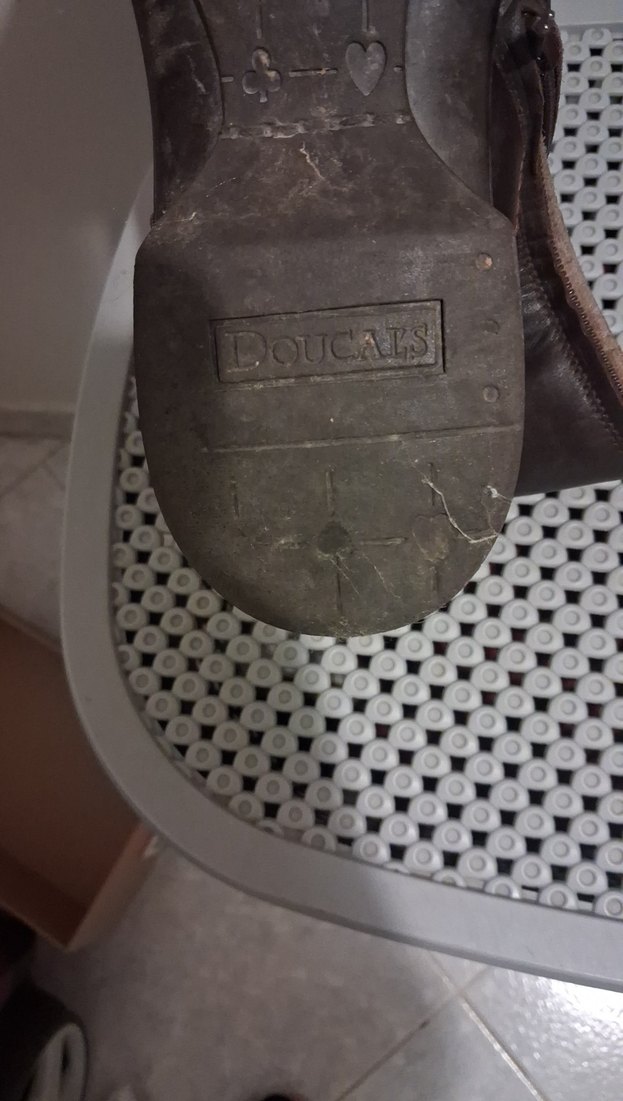 orjinal Doucals marka Kahverengi Deri Erker Bot - Görsel 4