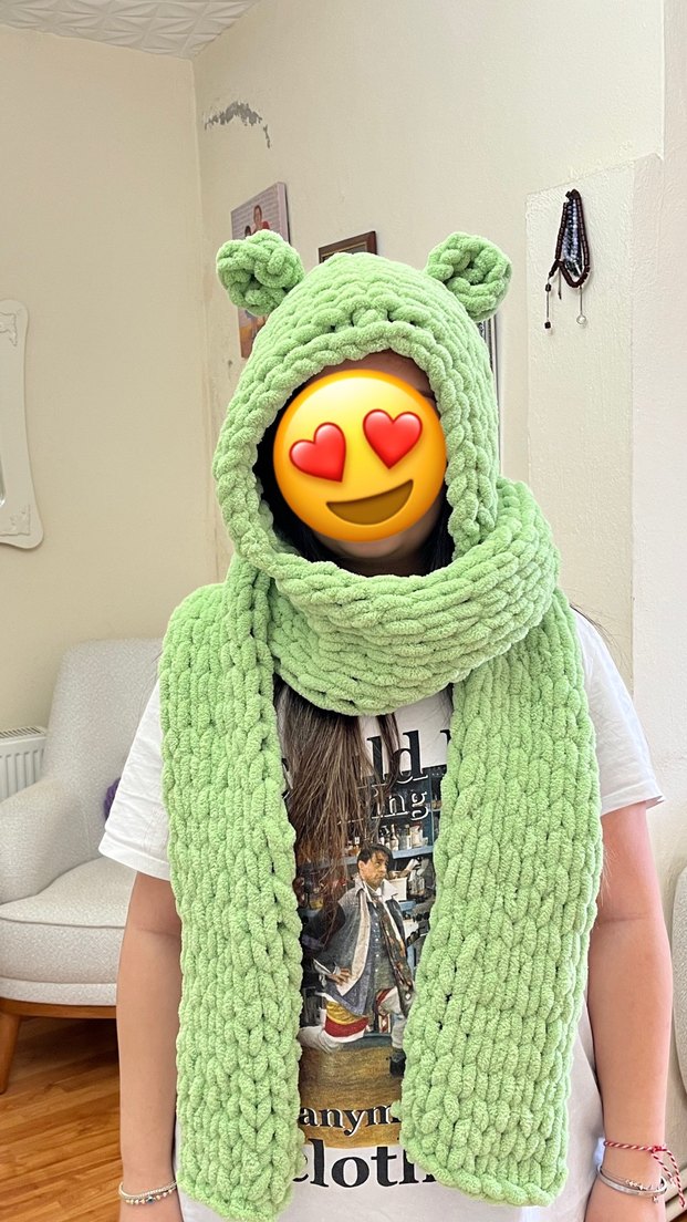 Balaclava Örgü - Görsel 2