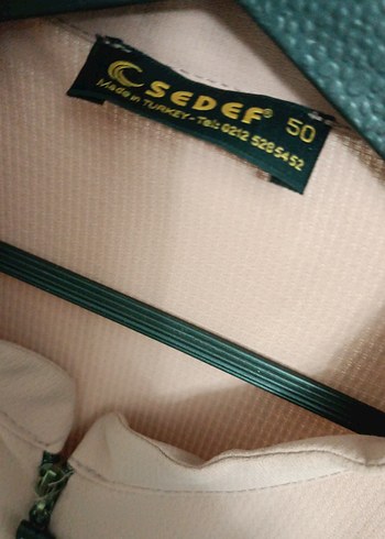 Bej Uzun Fermuarlı Kadın Kaban - Görsel 3