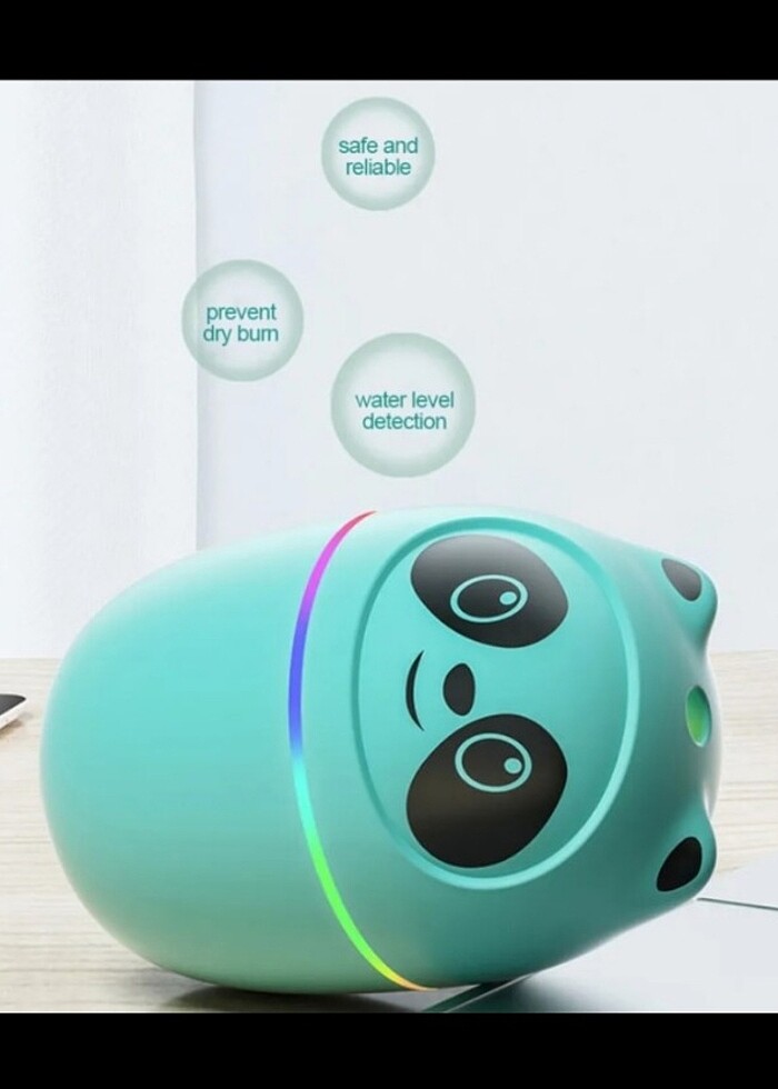 Hava Nemlendirici ( Panda Model ) - Görsel 2