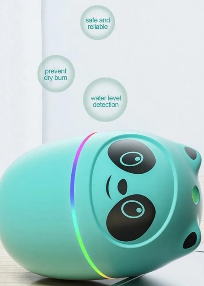 Mini Hava Nemlendirici ( Panda Model) - Görsel 3