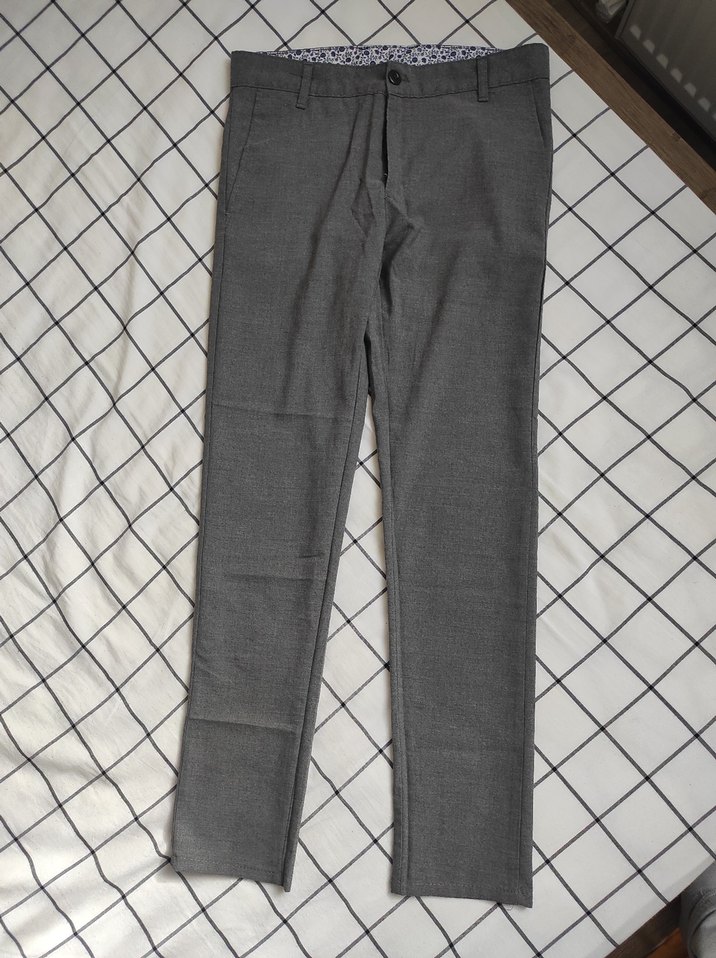 Gri Erkek Pantolon - Görsel 3