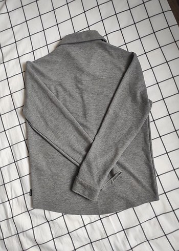 Gri Uzun Kollu Regular Fit Gömlek - Görsel 2