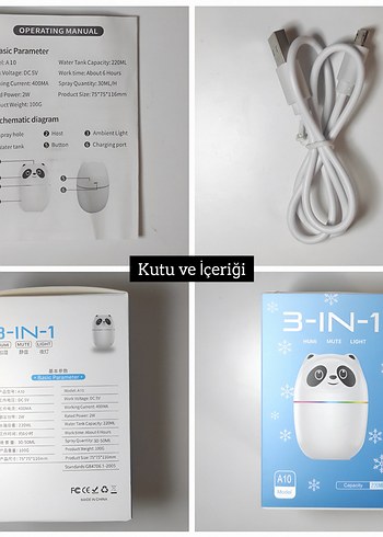 Panda Hava Nemlendirici - Görsel 4