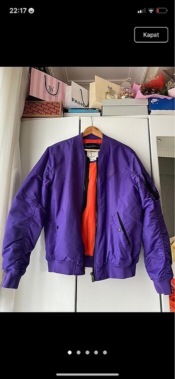 Pull&bear sıfırdan farksız bomber ceket