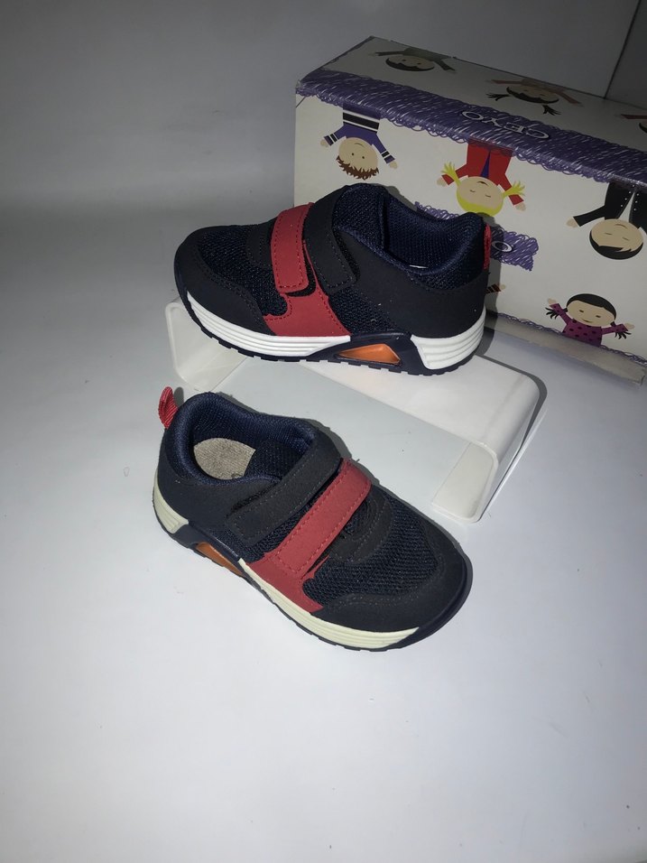Ceyo marka cocuk Erkek Çok Renkli Cırtlı Spor Ayakkabı - Görsel 2