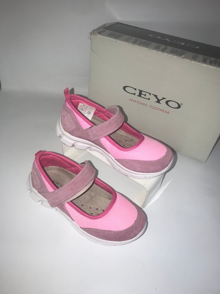 CEYO marka kız  Çocuk Pembe Cırtlı Spor Ayakkabı - Görsel 2
