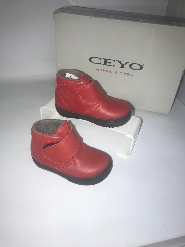 Ceyo marka Kırmızı Erkek Bebek İlk Adım Ayakkabısı - Görsel 2
