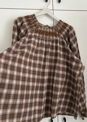 Piliseli Vintage Bluz, Uzun Kollu - Görsel 2