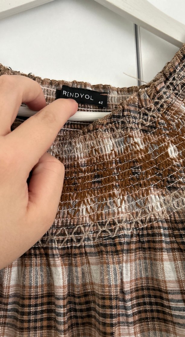 Piliseli Vintage Bluz, Uzun Kollu - Görsel 4