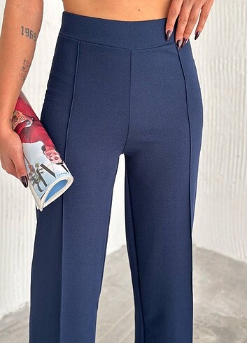 İNCİ WEARS Lacivert Palozzo Pantolon