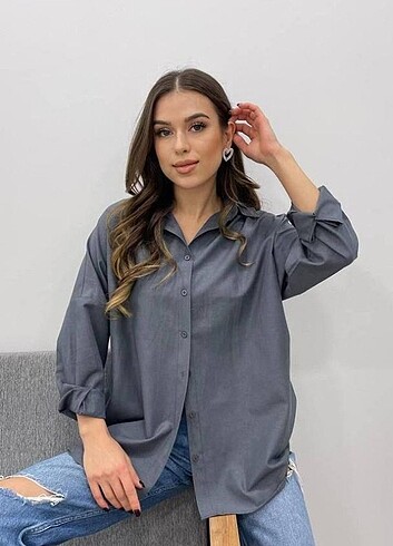 inci Yeni Sezon Oversize Gömlek