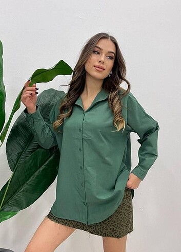 universal Beden çeşitli Renk Yeni Sezon Oversize Gömlek