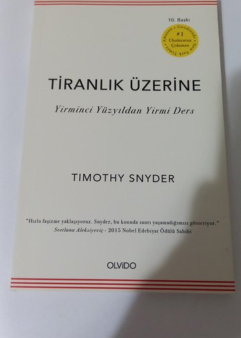 Tiranlık Üzerine - Timothy Snyder