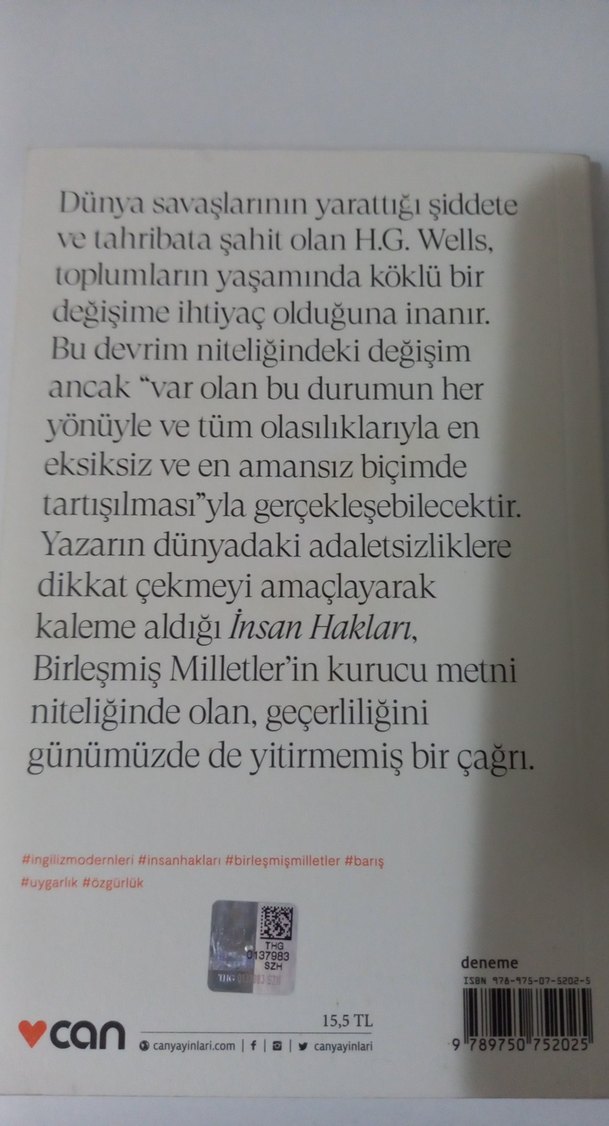H.G. Wells - İnsan Hakları - Görsel 2